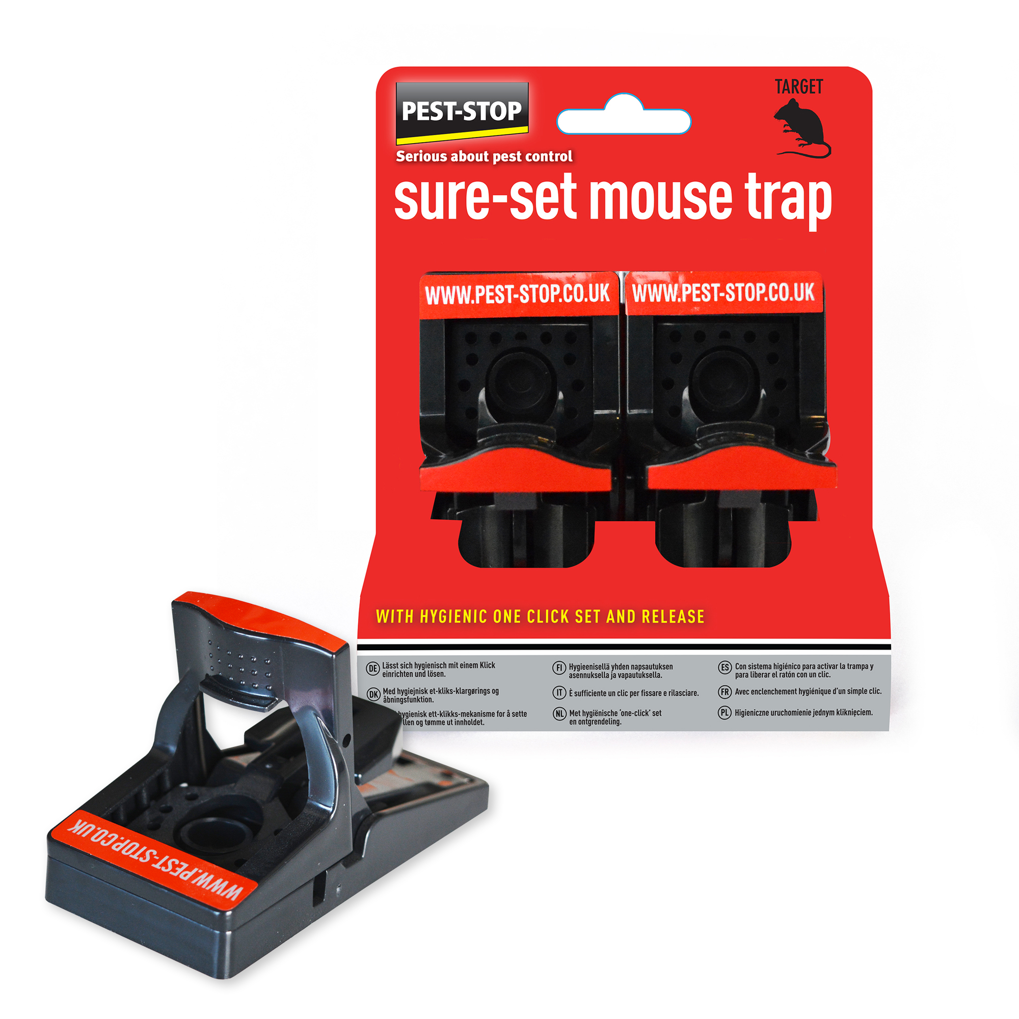 Pest-Stop Muizenval Sure-Set 2 stuks