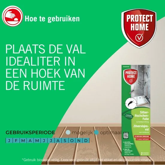 Protect Home Natria Zilvervisjesval - 2 stuks