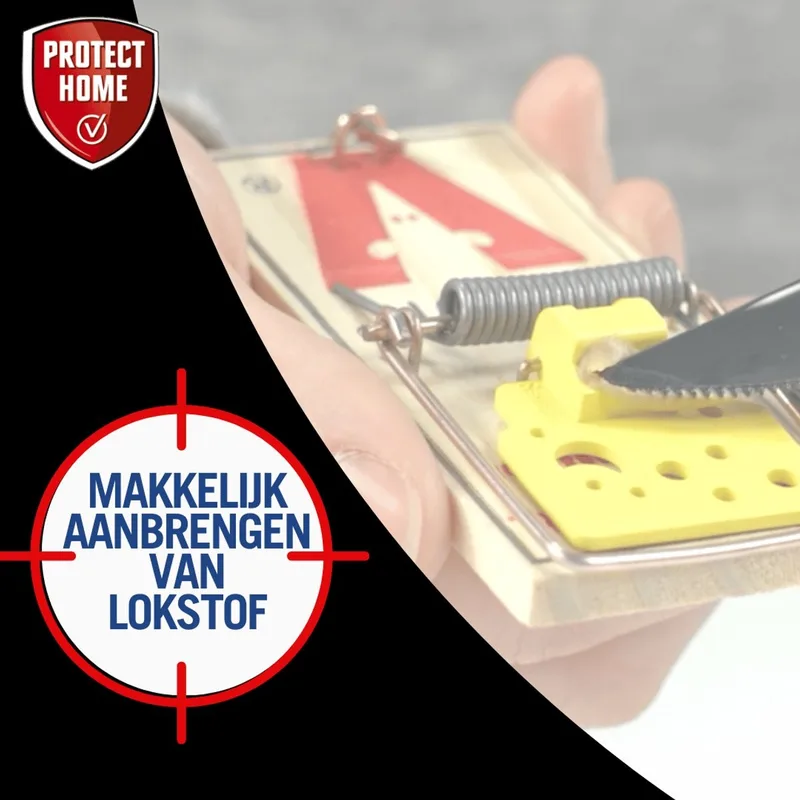 Protect Home Victor Pest Houten Muizenval - 2 stuks