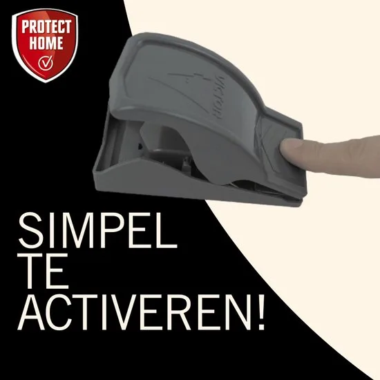 Protect Home Kunststof Muizenval Safe Set 