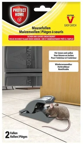 Protect Home Kunststof Muizenval Safe Set 