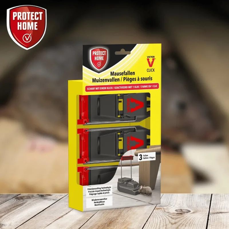Protect Home Victor Pest Kunststof Muizenval