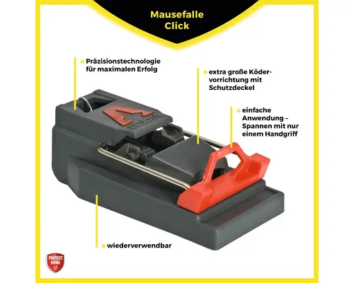 Protect Home Victor Pest Kunststof Muizenval