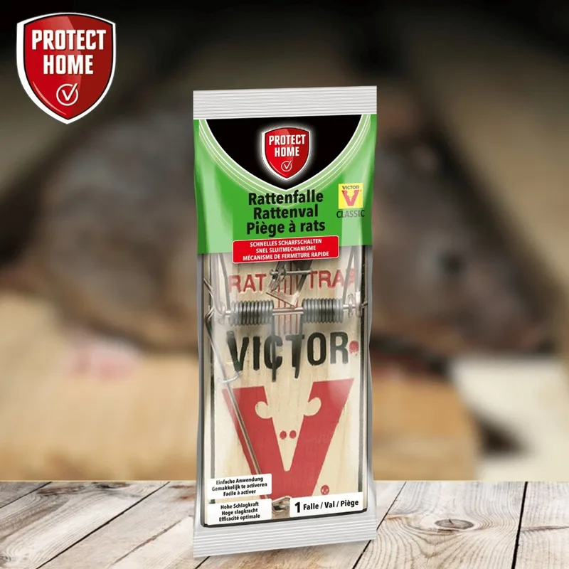 Protect Home Victor Pest Houten Rattenval - 1 stuk